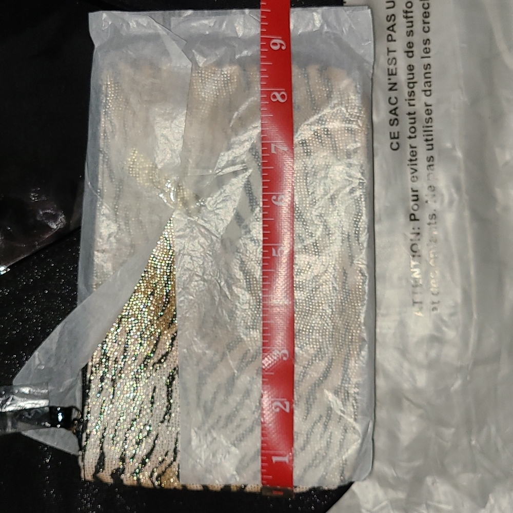 Victoria's Secret Metallica and Clear Tote Bag - Picture 10 of 16